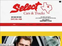 Sites similar to selectcarsandtruckstx.com
