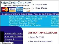 Sites similar to selectcreditcard.com