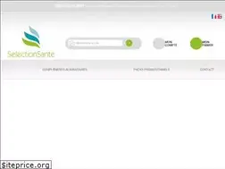 Sites similar to selectionsante.com