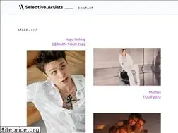 Sites similar to selectiveartists.com