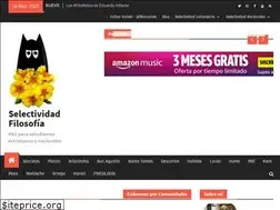 Sites similar to selectividadfilosofia.com