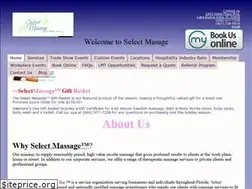 Sites similar to selectmassageinc.com