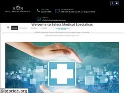 Sites similar to selectmedicalspecialists.com