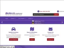 Sites similar to selectmotors.biz