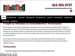 Sites similar to selectpropertieswi.com