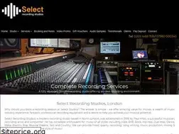 Sites similar to selectrecordingstudios.co.uk