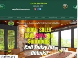 Sites similar to selectsunrooms.ca