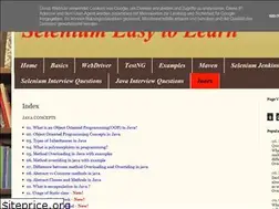 Sites similar to selenium-venkat.blogspot.com