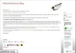Sites similar to seleniumhq.wordpress.com