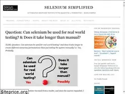 Sites similar to seleniumsimplified.com