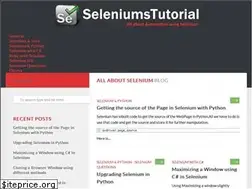 Sites similar to seleniumstutorial.com