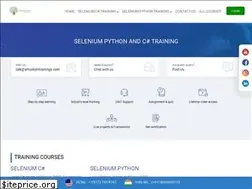 Sites similar to seleniumtraining.com