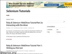 Sites similar to seleniumtutorials.com
