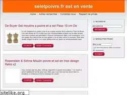 Sites similar to seletpoivre.fr