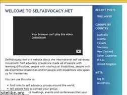 Sites similar to selfadvocacy.net