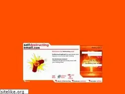 Sites similar to selfdestructingemail.com