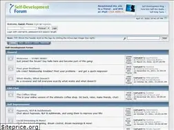 Sites similar to selfdevelopmentforum.com