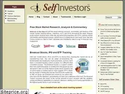 Sites similar to selfinvestors.com