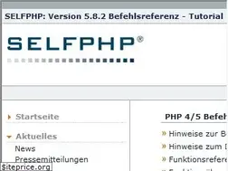 Sites similar to selfphp.at