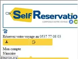 Sites similar to selfreservation.ma