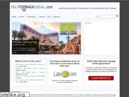 Sites similar to selfstoragelegal.com