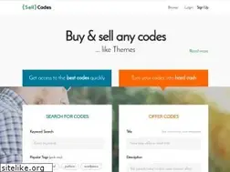 Sites similar to sellcodes.com