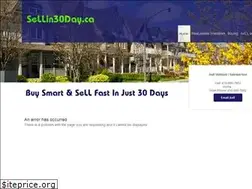Sites similar to sellin30days.ca
