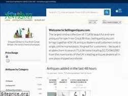 Sites similar to sellingantiques.com