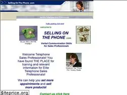 Sites similar to sellingonthephone.com