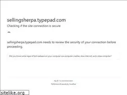 Sites similar to sellingsherpa.typepad.com