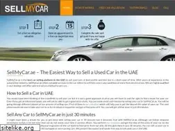 Sites similar to sellmycar.ae