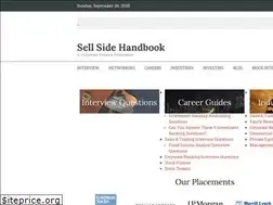 Sites similar to sellsidehandbook.com
