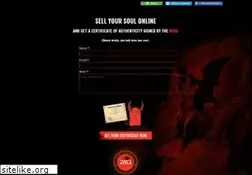 Sites similar to sellyoursoultothedevil.com