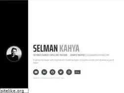 Sites similar to selmankahya.com