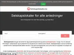 Sites similar to selskapslokaler.no