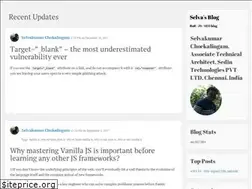 Sites similar to selvaonrails.wordpress.com