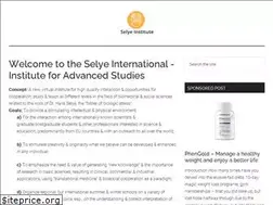 Sites similar to selyeinstitute.org