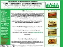 Sites similar to sem-h0e-modelle.de