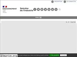 Sites similar to semaine-industrie.gouv.fr