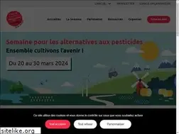 Sites similar to semaine-sans-pesticides.com