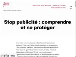Sites similar to semaineantipub.org