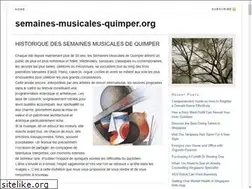 Sites similar to semaines-musicales-quimper.org