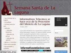 Sites similar to semanasantadelalaguna.com