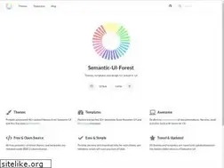 Sites similar to semantic-ui-forest.com