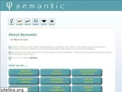 Sites similar to semantic.co.nz
