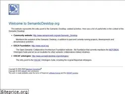 Sites similar to semanticdesktop.org