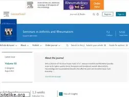Sites similar to semarthritisrheumatism.com