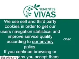 Sites similar to sementesvivas.bio