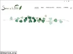 Sites similar to semeralafolie.com