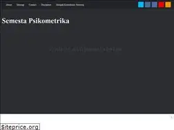 Sites similar to semestapsikometrika.com
